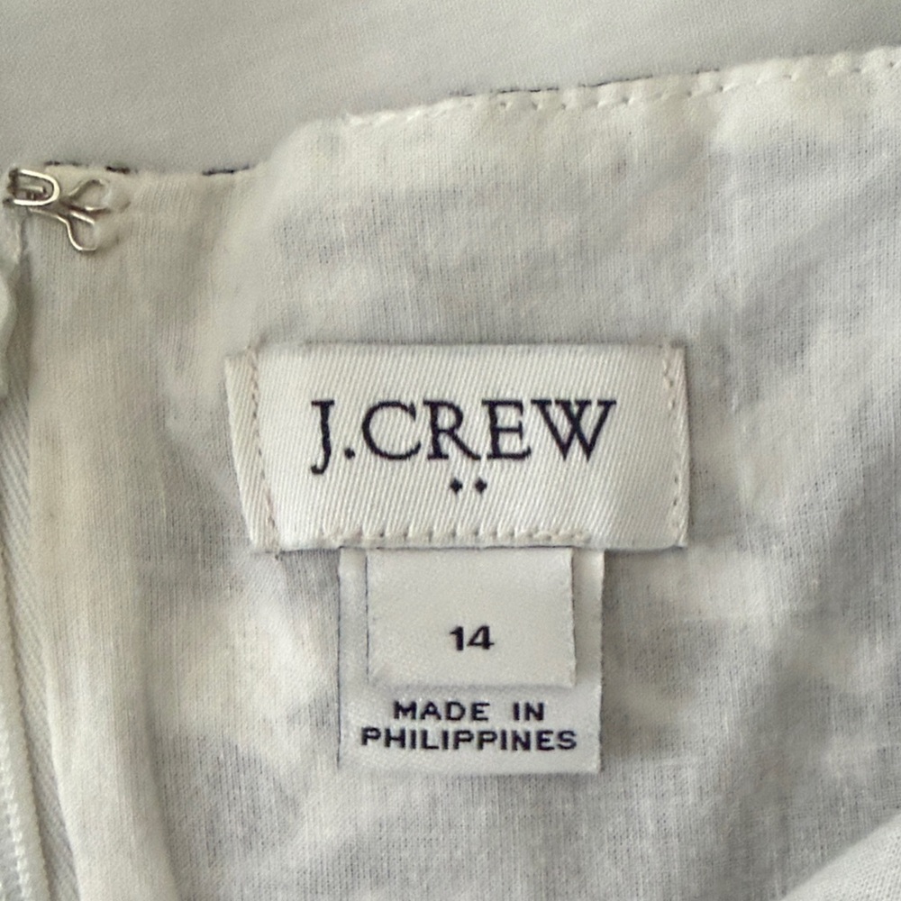 J. Crew Black and White Maxi Dress - Picture 2 of 4